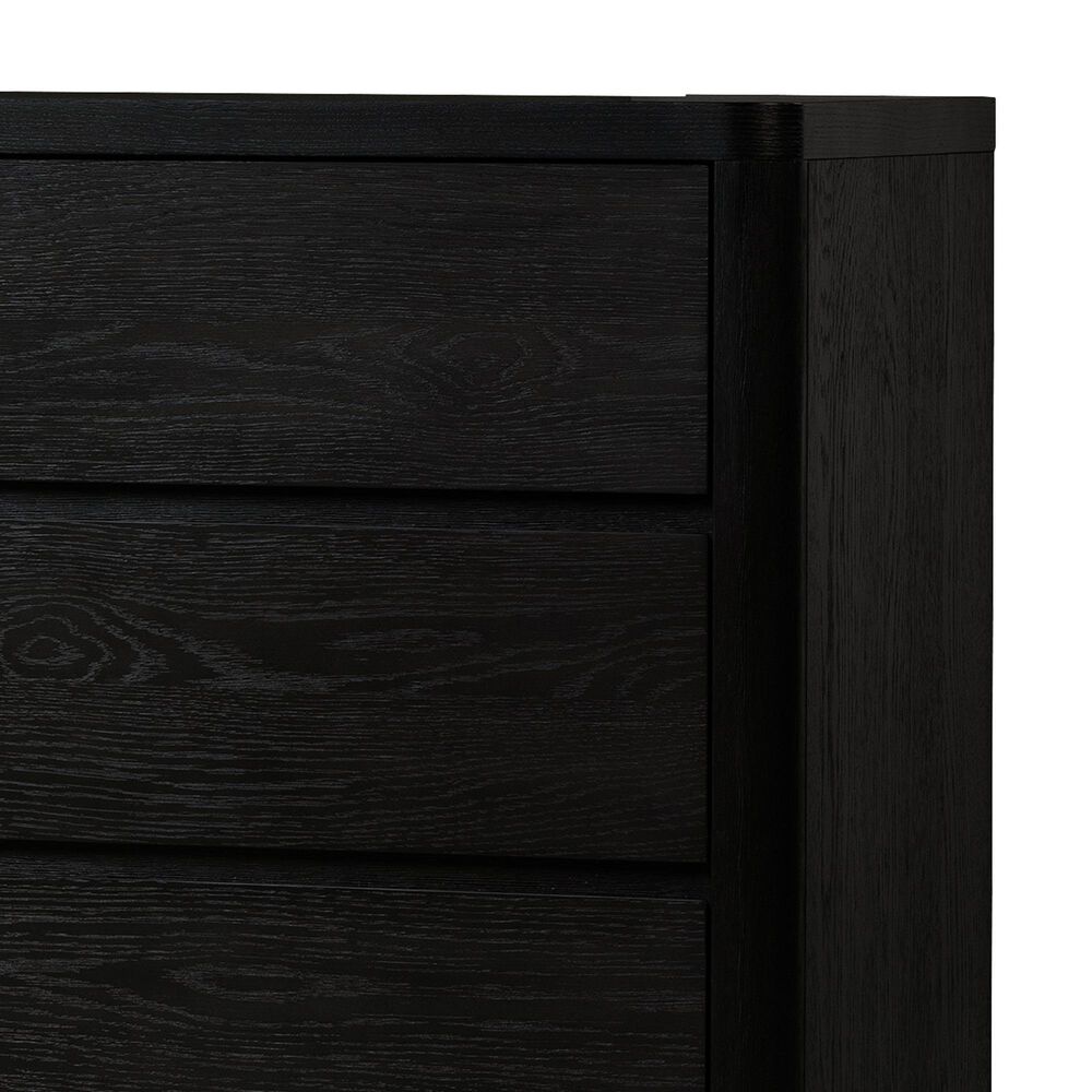 Eastern Shore Modena 2-Piece Convertible Crib and Dresser Nursery Set in Midnight Blue, , large