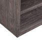 Belle Furnishings Modern Edge End Table in Caffe, , large