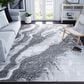 Safavieh Craft CFT844F 6"7" x 9" Light Grey and Grey Area Rug, , large