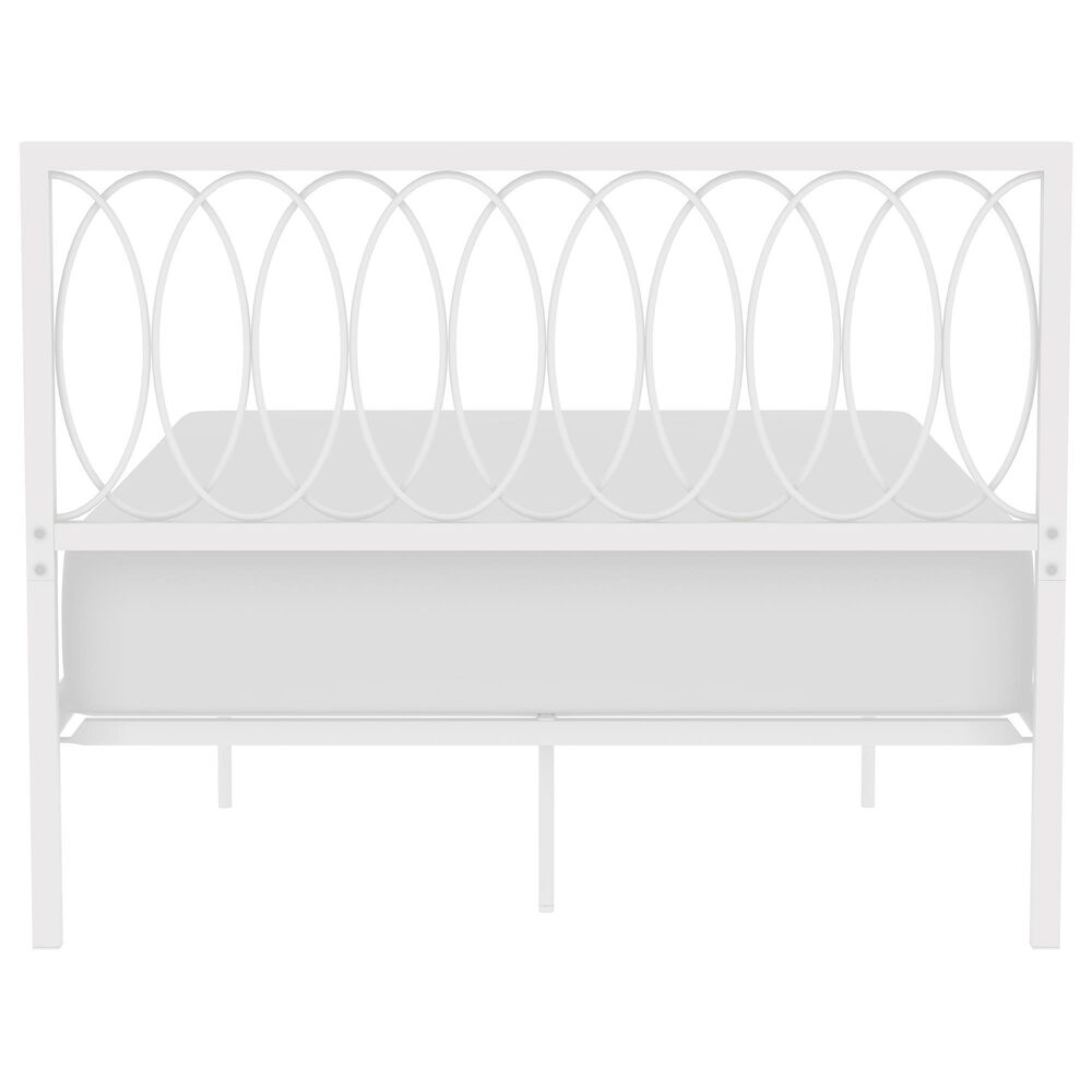 Richlands Furniture Naomi Full Platform Bed in White, , large