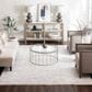 Karastan Solitude Mandawa 10" x 14" Cream Dark Grey Area Rug, , large