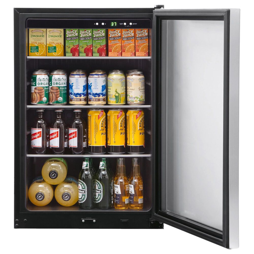 Frigidaire 4.6 Cu. Ft. Beverage Center with Reversible Door in Stainless Steel, , large