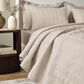 Ann Gish Scallop 3-Piece Queen Coverlet Set in Pumice, , large