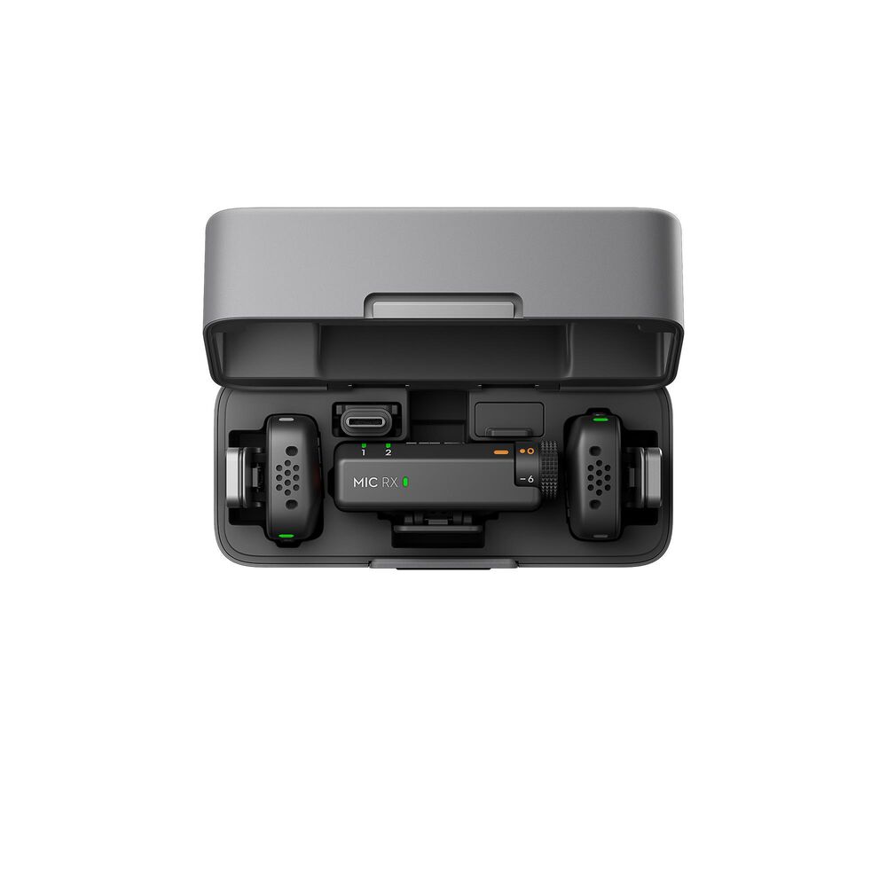 DJI Mic Mini &#40;2 TX + 1 RX + Charging Case&#41; in Black, , large