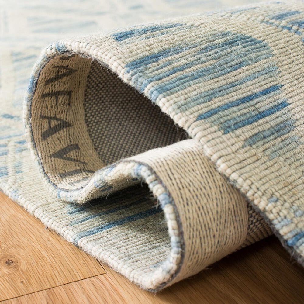 Safavieh Marbella 4&#39; x 6&#39; Dark Blue and Ivory Area Rug, , large