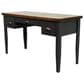 Legends Furniture Essex Writing Desk in Black and Whiskey, , large