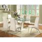 Furniture of America Andrade Dining Table in White - Table Only, , large