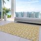 Dalyn Rug Company Wonderland WN22 3" x 5" Gold Indoor/Outdoor Area Rug, , large
