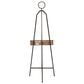Maple and Jade Large Adjustable Display Easel with Wood Tray in Matte Black and Natural, , large
