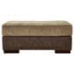 Ashley Alesbury Ottoman in Chocolate, , large