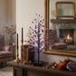 The Gerson Company 18" Lighted Halloween Acrylic Jewels Tree with Timer in Multicolor, , large