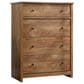 Sauder River Ranch 4-Drawer Chest in Sindoori Mango, , large
