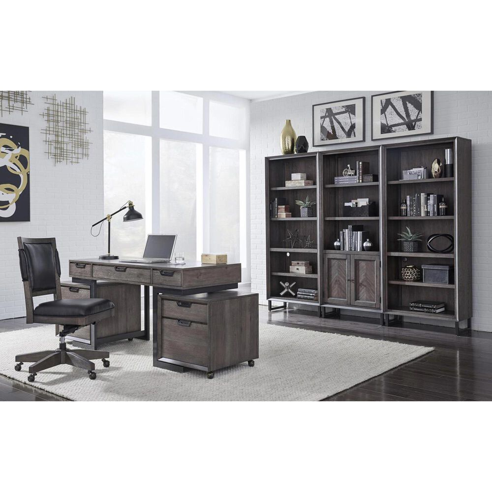 Riva Ridge Harper Point 60" Writing Desk in Fossil, , large
