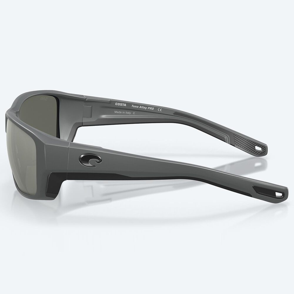 Costa Tuna Alley Pro with Gray Silver Mirror Lenses in Matte Gray NFM