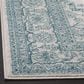 Safavieh Adirondack ADR108G 5"1" x 7"6" Ivory and Teal Area Rug, , large