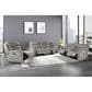 New Heritage Design Kamari Manual Glider Recliner in Gray, , large