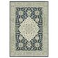 Oriental Weavers Branson 7"10" x 10" Blue and Ivory Area Rug, , large