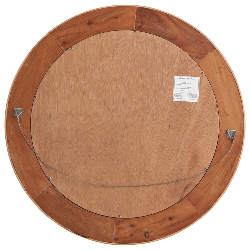 Furniture Worldwide Weekender Lakeway Wall Mirror in Natural, , large