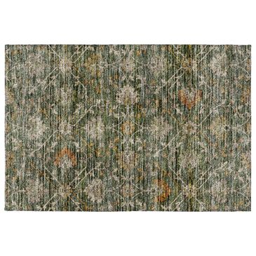 Dalyn Rug Company Silk Road Basil, Green, Beige, Copper, Gold and Gray 2"6" x 3"10" Area Rug, , large