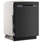 Maytag 24" Built In Pocket Handle Dishwasher in Black, , large