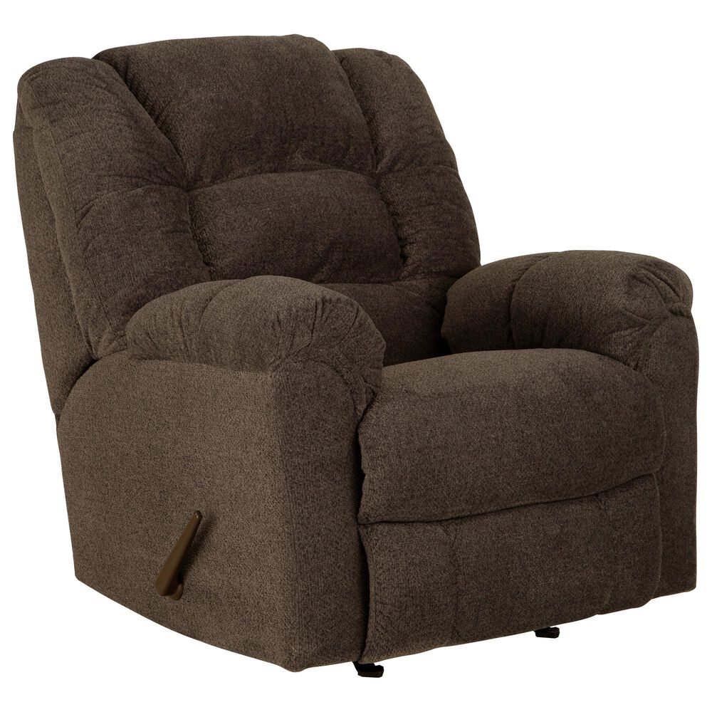 HomeStretch Champ Manual Rocker Recliner in Chocolate, , large