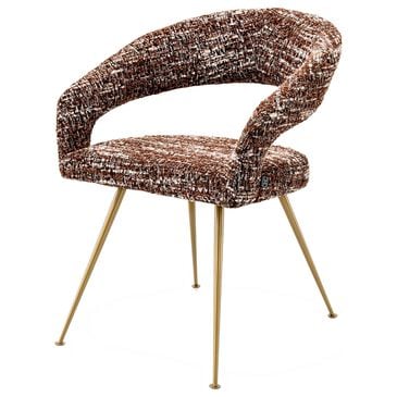 Eichholtz Bravo Arm Chair in Brushed Brass, , large
