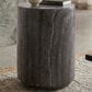Furniture of America Karvyn 14" Side Table in Warm Gray, , large
