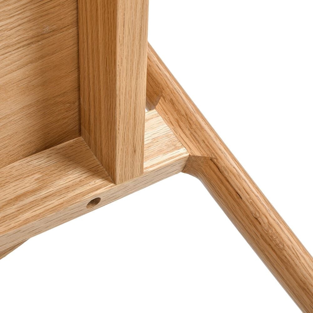 Jennifer Taylor Home Simeon Arm Chair in Warm Natural Brown, , large