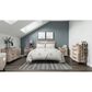 Ashley Neilsville 6-Drawer Dresser in Whitewash and Dark Pewter, , large