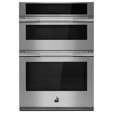 JennAir Rise 30" Smart Microwave Wall Oven Combination with V2 Vertical Dual-Fan in Stainless Steel, , large