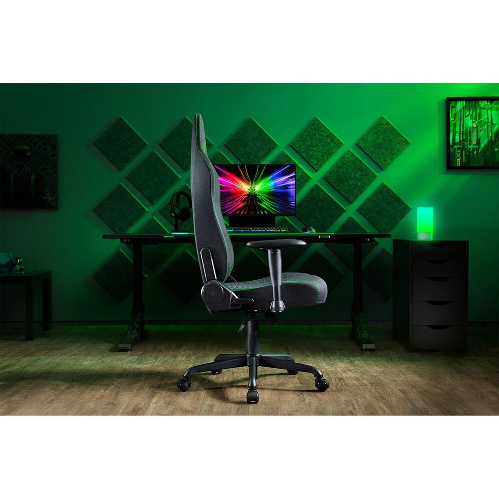 Razer Iskur V2 X Gaming Chair in Black and Green, , large