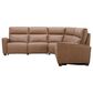 Interlochen 5-Piece Leather Power Reclining Sectional with Power Headrests in Aline Butternut, , large