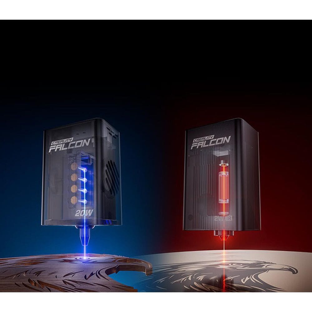 Creality 3D Technology Falcon A1 Pro 20W Laser Engraver and Cutter in Black, , large