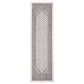 Safavieh Natura 2"3" x 8" Cream and Navy Runner, , large