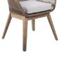 Blue River Tutti Frutti Outdoor Dining Chair with Grey Cushion in Light Eucalyptus, , large
