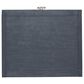 Belle Furnishings Midnight 1-Drawer Accent Table in Blue, , large