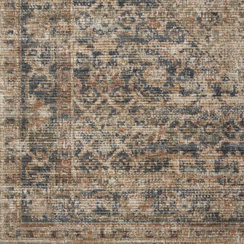 Loloi Heritage 2&#39; x 3&#39; Sage and Navy Area Rug, , large