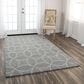 RIZZY Harmony HMY979 7"9" x 9"9" Gray Area Rug, , large