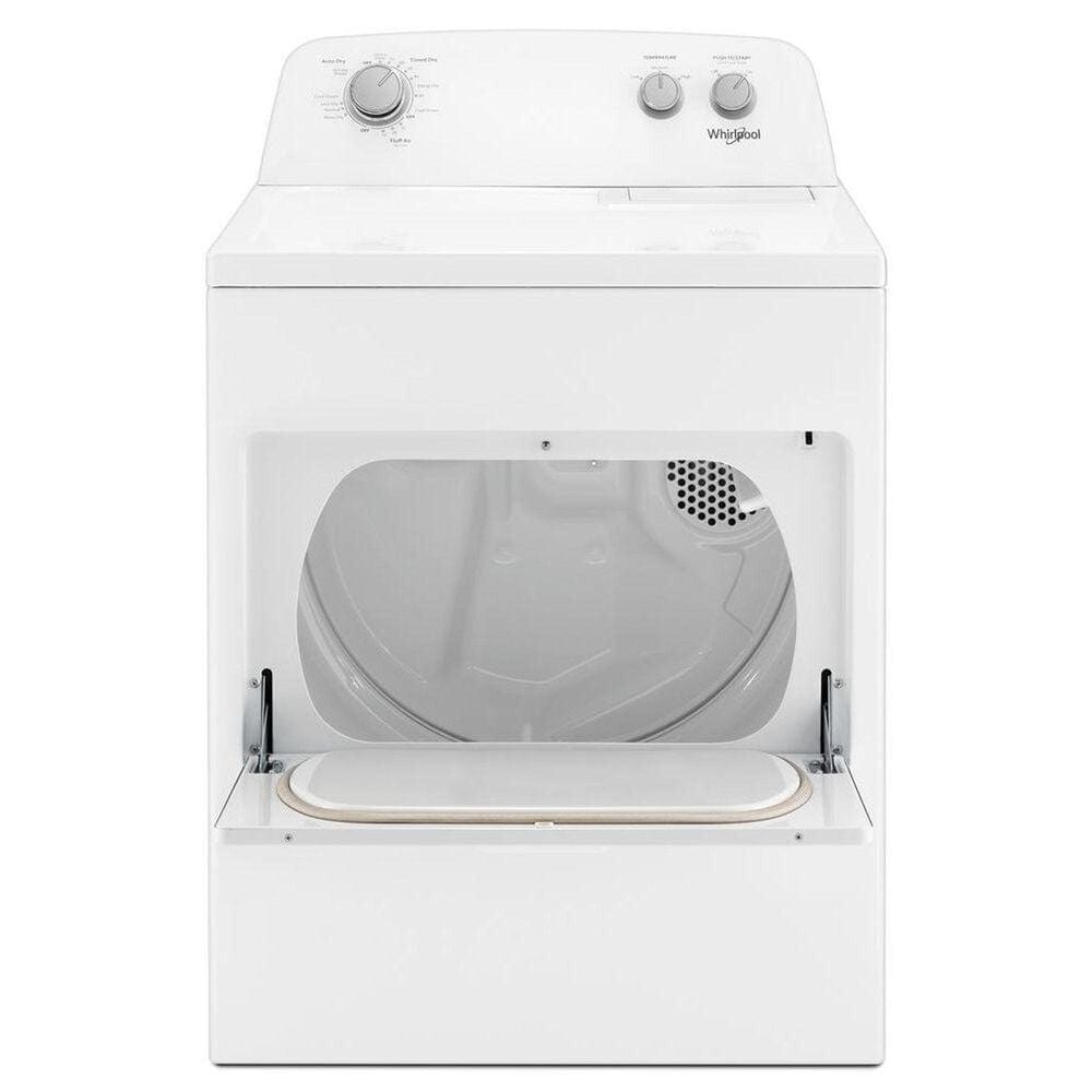 Whirlpool 7 Cu. Ft. Capacity Electric Dryer in White, , large