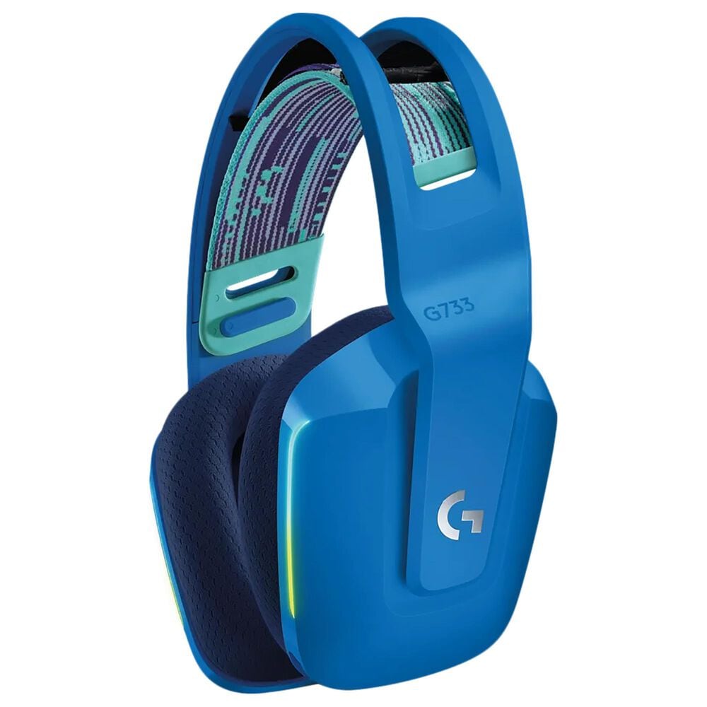 Logitech Lightspeed Wireless RGB Gaming Headset in Blue, , large