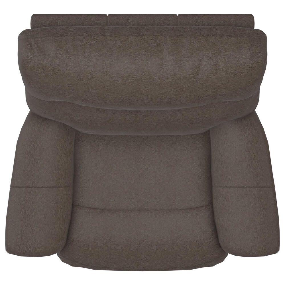La-Z-Boy James Power Rocking Recliner with Headrest and Lumbar in Walnut, , large