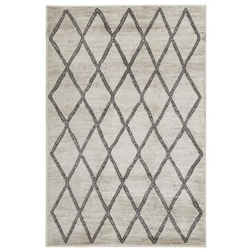 Signature Design by Ashley Jarmo 7"10" x 9"10" Cream and Gray Area Rug, , large