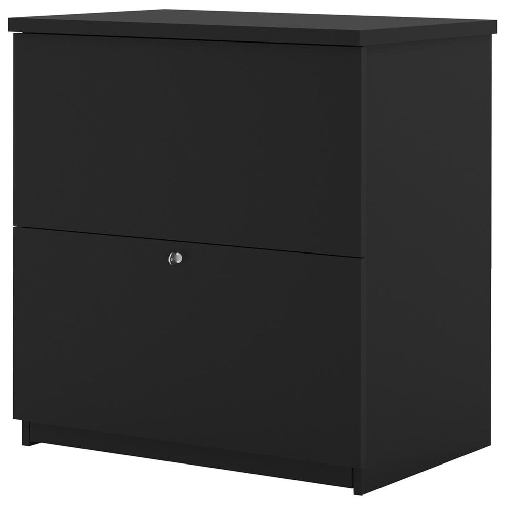 Bestar Standard Lateral File In Black, , large