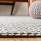 Safavieh Marbella 9" x 12" Charcoal and Ivory Area Rug, , large