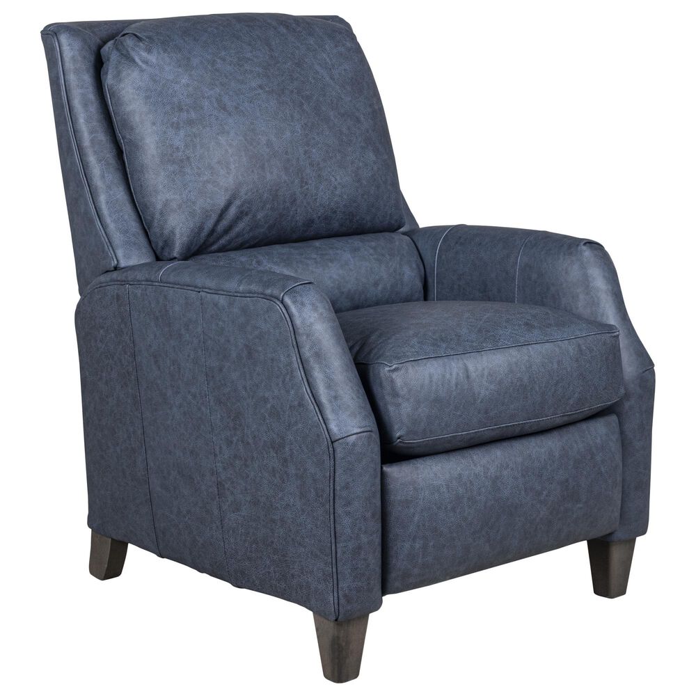 Smith Brothers Manual Pressback Recliner in Navy, , large