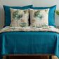 Ann Gish Opium 14" x 14" Square Throw Pillow in Azure, , large