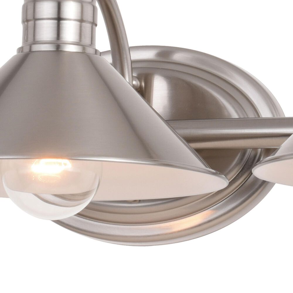 Vaxcel Akron 3-Light Bathroom Vanity in Satin Nickel, , large
