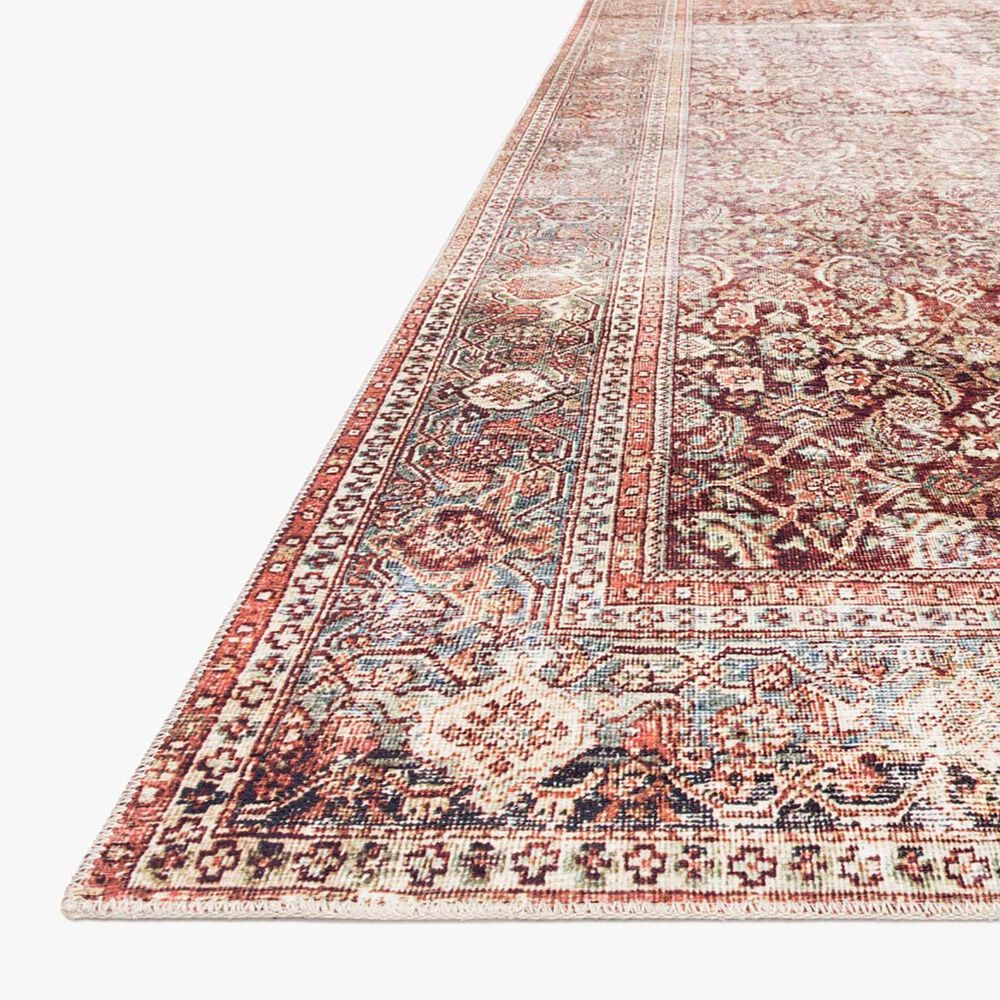 Loloi II Layla 2&#39; x 5&#39; Cinnamon and Sage Runner, , large