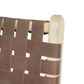 Maple and Jade Handmade Woven Kitchen Bar Stool with Brown Cushion in Light Brown, , large