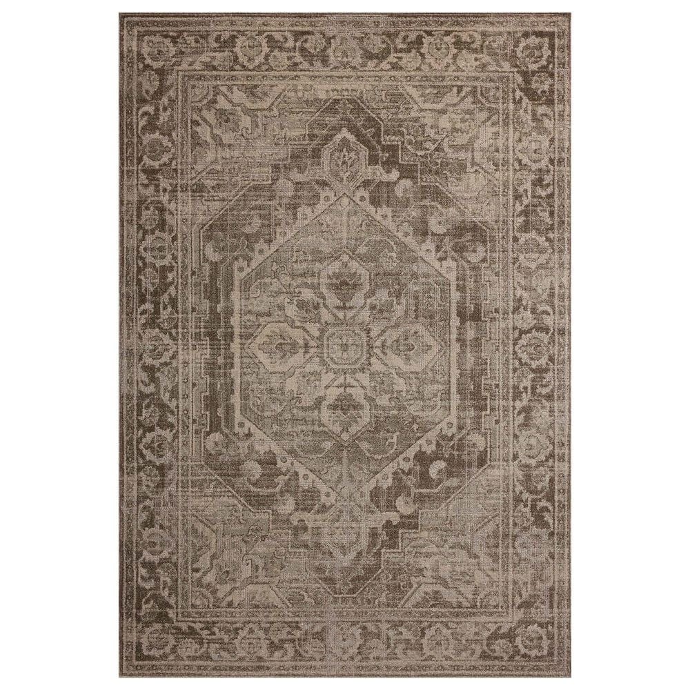 Magnolia Home Mona Cocoa and Stone 10&#39; x 14&#39; Area Rug, , large